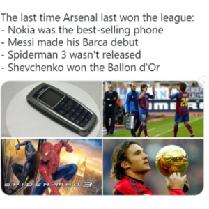 Arsenal Meme